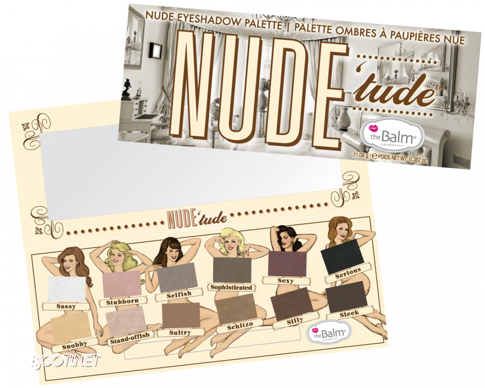 theBALM NUDE 'TUDE PALETA CIENI