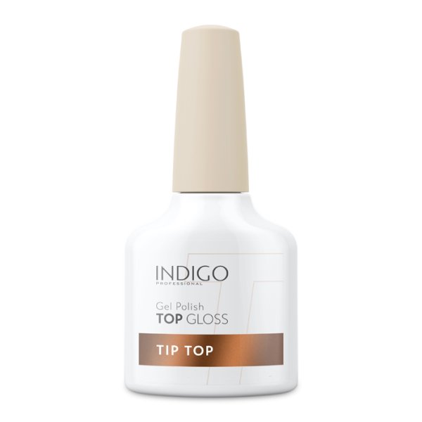 TIP TOP COAT UV LED GEL POLISH LAKIER HYBRYDOWY TOP NABŁYSZCZAJĄCY 13 ml