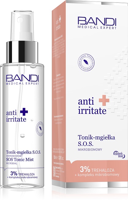 BANDI ANTI IRRITATE SOS TONIC MIST TONIK MGIEŁKA S.O.S