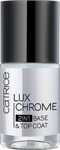 CATRICE LUX CHROME 2IN1 BASE & TOP COAT BAZA I LAKIER NAWIERZCHNIOWY 