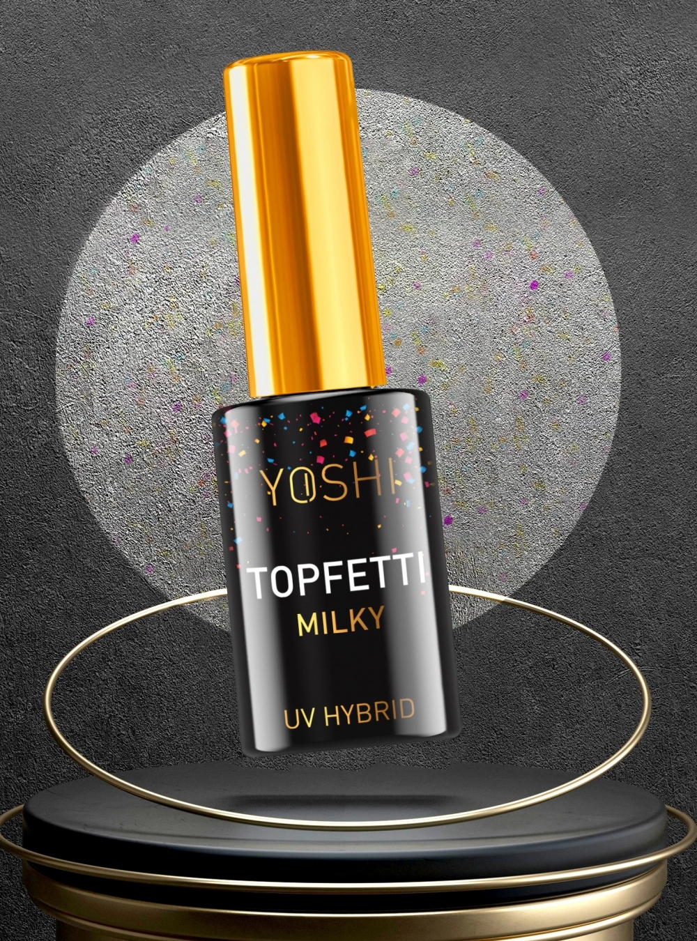 YOSHI TOP HYBRID TOPFETTI MILKY UV/LED 10 ML 