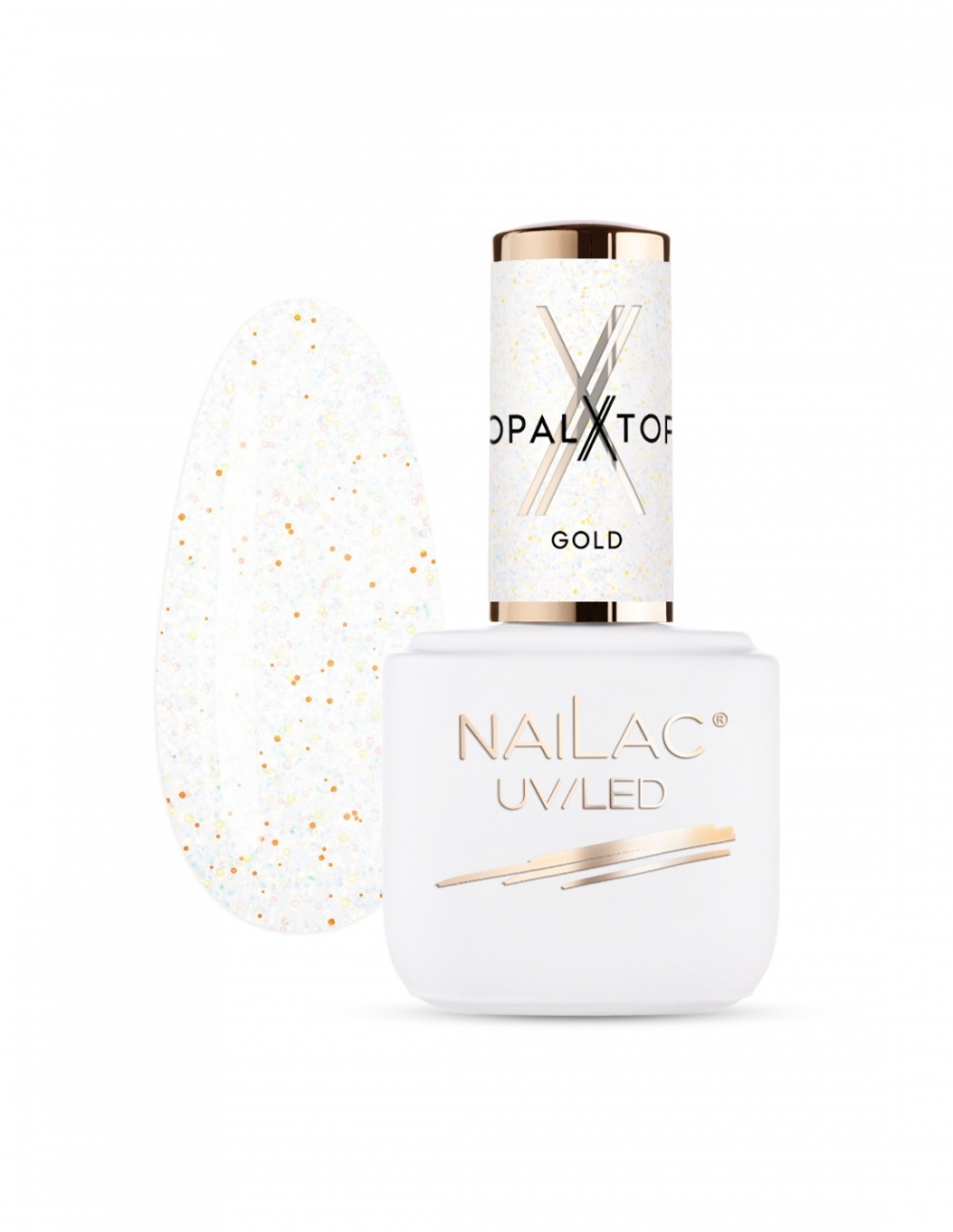 NAILAC TOP HYBRYDOWY OPALX GOLD 7 ml