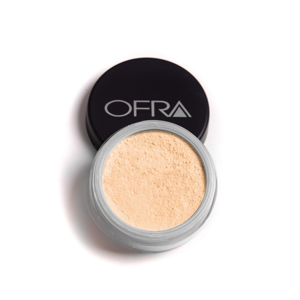 OFRA TRANSLUCENT HIGHLIGHTING LUXURY POWDER LUKSUSOWY PUDER ROZŚWIETLAJĄCY BEZBARWNY BANANA