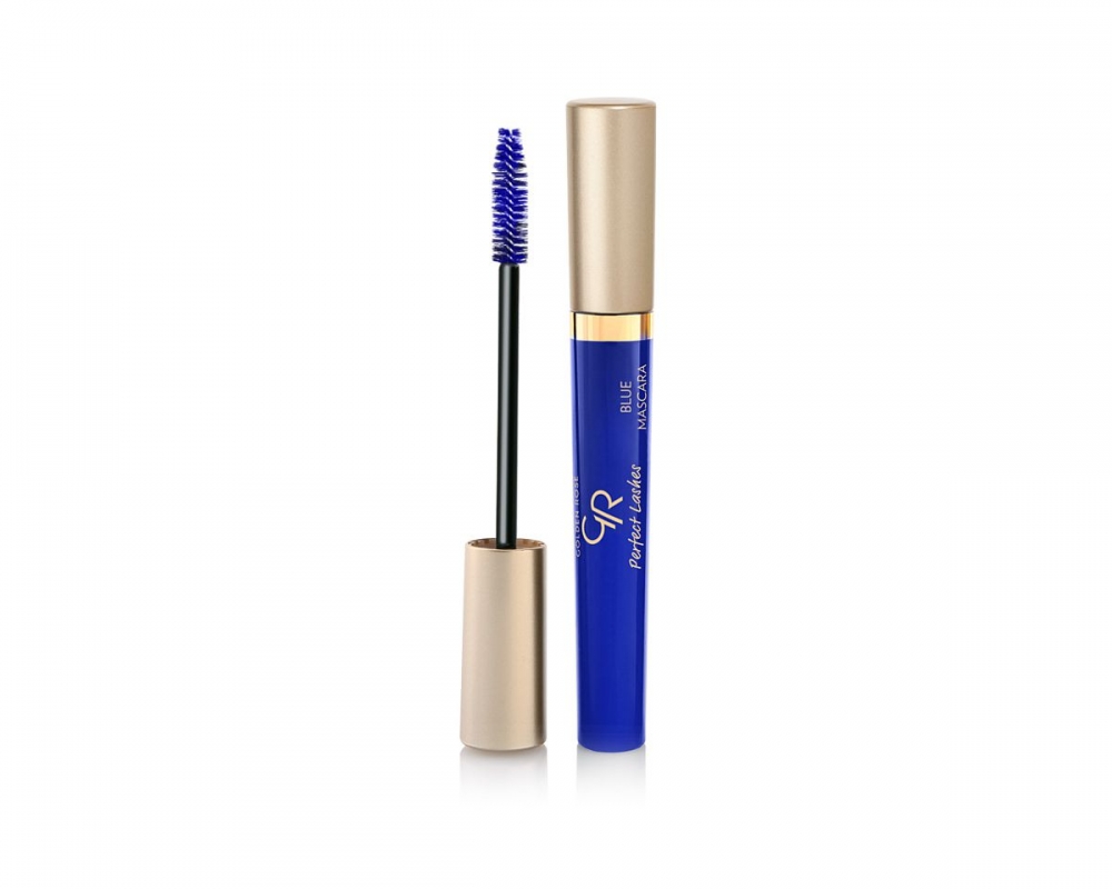 GOLDEN ROSE PERFECT LASHES BLUE MASCARA NIEBIESKI TUSZ DO RZĘS