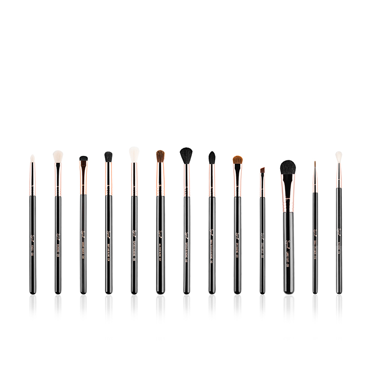 SIGMA BEAUTY ULTIMATE COPPER EYE BRUSH SET ZESTAW 13 PĘDZLI