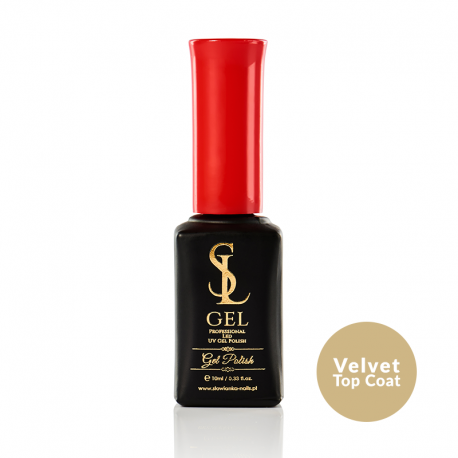 SŁOWIANKA VELVET TOP COAT TOP DO LAKIERÓW HYBRYDOWYCH 10ML 