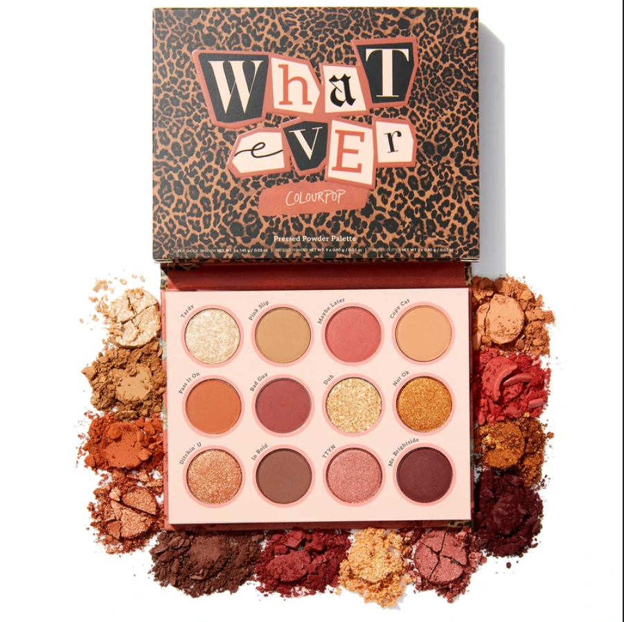 COLOURPOP WHATEVER PALETA CIENI DO POWIEK