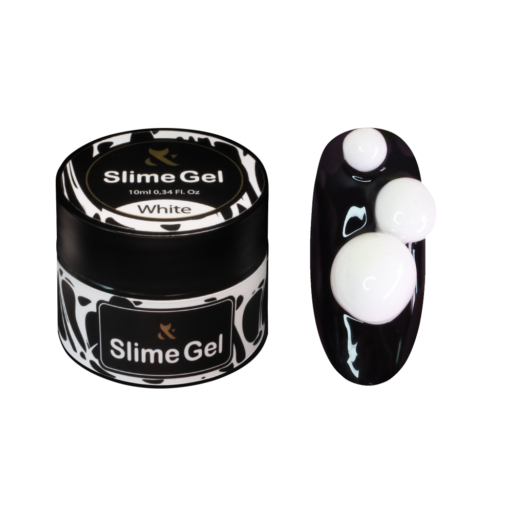 F.O.X ŻEL DO ZDOBIEŃ SLIME GEL WHITE 10 ML