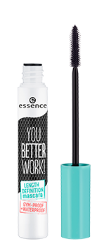 ESSENCE YOU BETTER WORK! LENGTH DEFINITION MASCARA TUSZ DO RZĘS