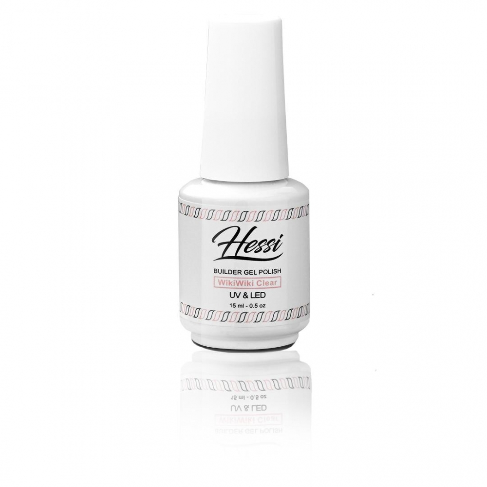 HESSI NAILS ŻEL W PĘDZELKU WIKI WIKI CLEAR 15 ML