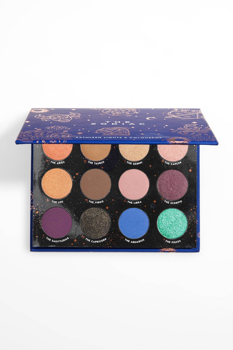 COLOURPOP PRESSED POWDER EYESHADOW PALETTE THE ZODIAC PALETA 12 CIENI