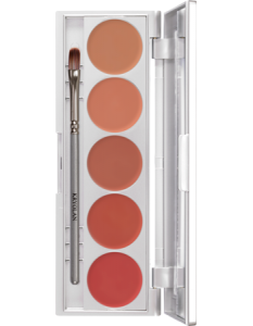 KRYOLAN LIP ROUGE SET 5 COLORS NUDE PALETA 5 POMADEK DO UST