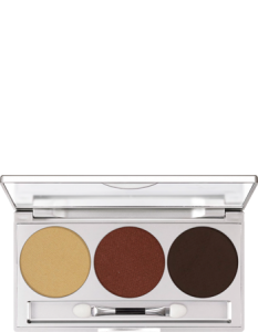 KRYOLAN EYE SHADOW TRIO SET SMOKEY COLLECTION SMOKEY BROWN PALETA 3 CIENI DO POWIEK