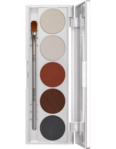 KRYOLAN VIVA COLOR PALETTE 5 COLORS DUSK IRIDISCENT PALETA 5 CIENI DO POWIEK