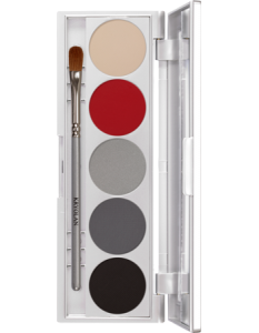 KRYOLAN SHADES 5 COLORS BUENOS AIRES PALETA 5 CIENI DO POWIEK