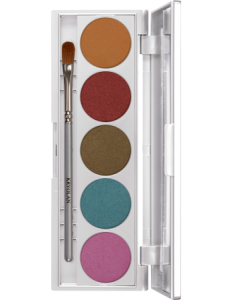 KRYOLAN SHADES 5 COLORS LAS VEGAS PALETA 5 CIENI DO POWIEK