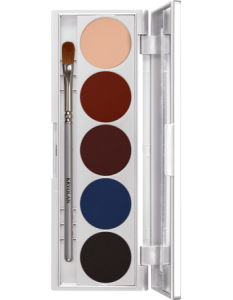 KRYOLAN SHADES 5 COLORS LONDON PALETA 5 CIENI DO POWIEK