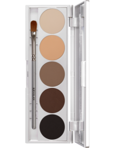 KRYOLAN SHADES 5 COLORS MADRID PALETA 5 CIENI DO POWIEK