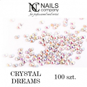 NC NAILS COMPANY ZIRCONIA CYRKONIE CRYSTAL 100szt