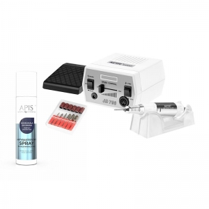 ACTIVESHOP FREZARKA ACTIV POWER JD700 WHITE + APIS SPRAY DO DEZYNFEKCJI RĄK 150ml GRATIS 