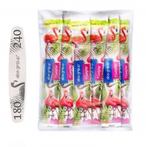 ABA GROUP BEZPIECZNY PAKIET PILNIK DO PAZNOKCI ELIPSA 180/240 STANDARD 25 sztuk