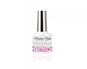 MODENA NAILS ŻEL FRENCH WHITE&BRUSH GEL 7,3 ml