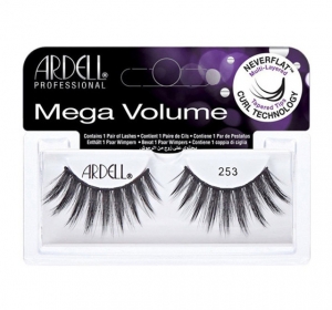 ARDELL LASHES MEGA VOLUME 253 SZTUCZNE CZARNE RZĘSY 253