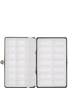KRYOLAN MIXING PALETTE PALETA DO MIESZANIA KOMPONENTÓW Z 35 POLAMI