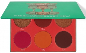 JUVIAS PLACE THE SAHARAN BLUSH VOLUME I PALETA RÓŻY DO POLICZKÓW