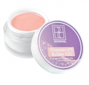 MADINAIL SHIMMER BUILDER GEL UV LED  ŻEL BUDUJĄCY DO PAZNOKCI  #2