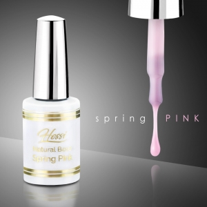 HESSI NAILS NATURAL BASE SPRING PINK - BAZA 15ml