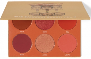 JUVIAS PLACE THE SAHARAN BLUSH VOLUME II PALETA RÓŻY DO POLICZKÓW