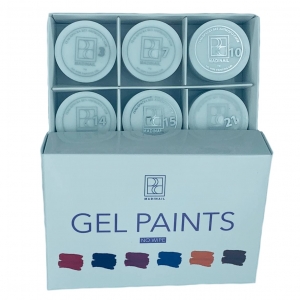 MADINAIL NO WIPE PAINTING GEL SET -  ZESTAW FARB ŻELOWYCH BEZ WARSTWY KLEJĄCEJ 