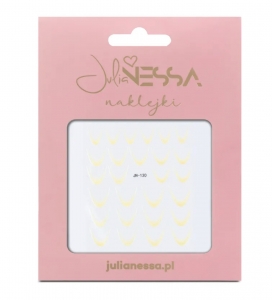 JULIA NESSA NAKLEJKI NA PAZNOKCIE FRENCH