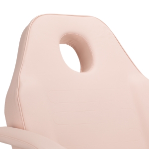 Fotel kosmetyczny hyd. Basic 210 różowy  (141140)