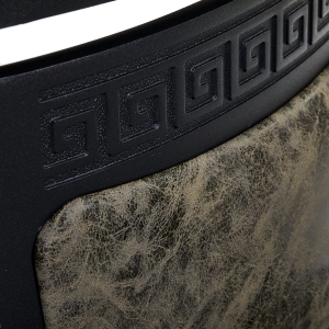 Gabbiano fotel barberski President Old Leather Zielony (148104)