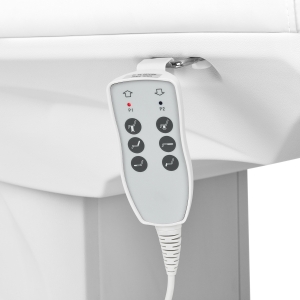 Fotel kosmetyczny elektr. Azzurro 891 biały (148114)