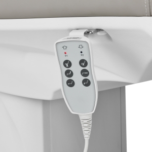 Fotel kosmetyczny elektr. Azzurro 891 szary (148294)