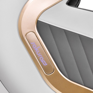 Sakura fotel masujący Classic 306 Biało Szary (148557)