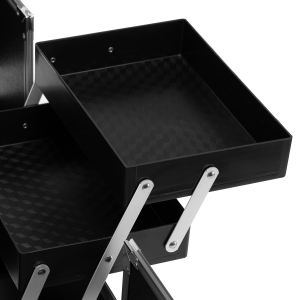 Kuferek kosmetyczny SC40 srebrny (151888)