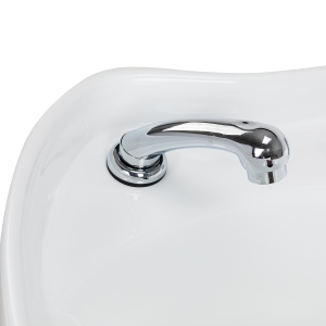 Gabbiano Myjnia fryzjerska Sylvia z elektrycznym podnóżkiem beżowa (153419)