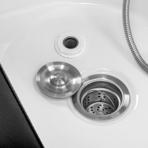 Gabbiano Leżanka Myjnia Head Spa Bali czarna  (154391)