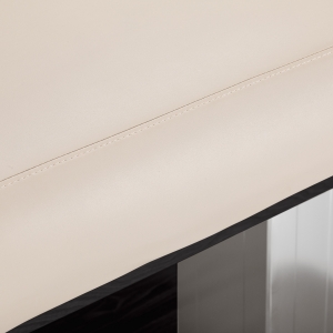 Leżanka SPA Sillon Comfort kremowa z czarną podstawą (154688)