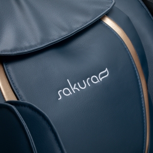 Fotel masujący Sakura Maximus 809 3D szaro niebieski (154187)