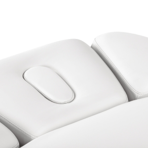 Leżanka SPA Sillon Relax biała z czarną podstawą (156150)