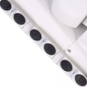 Fotel kosmetyczny elektr. Azzurro 708BS Exclusive pedi pro 3 siln. podgrzewany (134888)