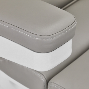 Fotel kosmetyczny elektr. Azzurro 891 szary (148294)