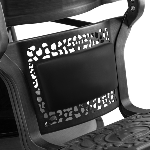 Gabbiano fotel barberski Niccolo czarny (148993)