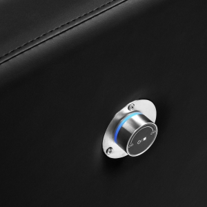 Gabbiano Myjnia fryzjerska Sylvia z elektrycznym podnóżkiem i masażem czarna (153418)