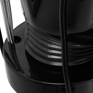 Gabbiano Myjnia fryzjerska Carmen z regulowanym podnóżkiem czarna (153420)